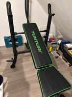 Tunturi halterbank/bankdrukbank, Ophalen, Zo goed als nieuw, Rug, Krachtstation