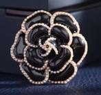 Mooie Zwarte ROZEN Broche, SUPER CADEAUTIP!, Verzenden, Nieuw, Zwart, Overige materialen