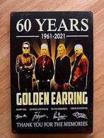 Golden Earring 60 Jaar Bord 30 bij 20, Ophalen of Verzenden, Zo goed als nieuw
