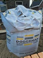 1,5 bigbag deluxe wit grind met gratis Aslon grindmatten, Tuin en Terras, Ophalen, Nieuw, Wit, Overige materialen