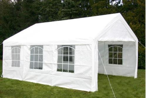 Als nieuw: Partytent - Paviljoen Forso 6x3m van Bois le Duc, Tuin en Terras, Partytenten, Zo goed als nieuw, Paviljoen, 2 meter of meer