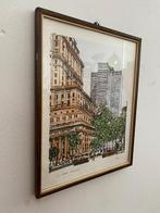 SALE: jaren 70 vintage prenten, schilderijtjes Kosta, Ophalen, Minder dan 50 cm, -, -