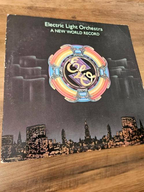 Lp vinyl Electric light orchestra - a new world record, Cd's en Dvd's, Vinyl | Rock, Gebruikt, Poprock, Overige formaten, Ophalen of Verzenden