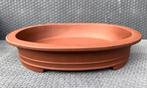 Bonsai schaal bruin ongeglazuurd gemerkt 55,8x46x11,2, Tuin en Terras, Bloempotten, Ophalen, 40 cm of meer, Zo goed als nieuw