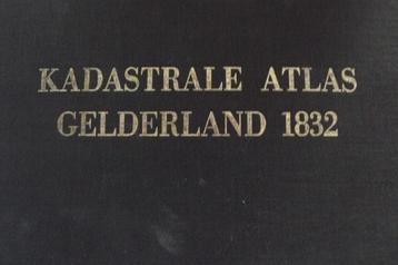 Kadastrale Atlas GELDERLAND 1832 / Oosterbeek / Doorwerth beschikbaar voor biedingen