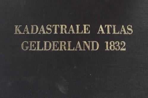 Kadastrale Atlas GELDERLAND 1832 / Oosterbeek / Doorwerth, Boeken, Geschiedenis | Stad en Regio, Gelezen, Verzenden