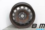 1 losse 16 inch stalen velg VW Golf 5 1K0601027A, Auto-onderdelen, Banden en Velgen, Gebruikt, Velg(en)