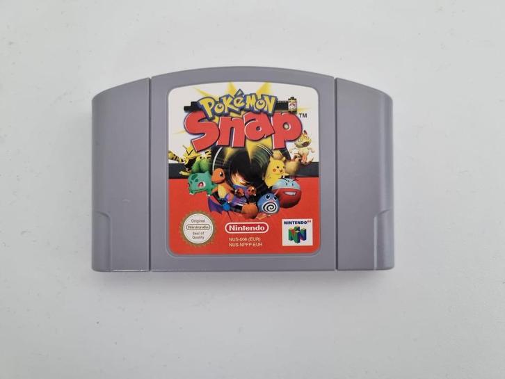 Pokemon Snap - Nintendo 64, Spelcomputers en Games, Games | Nintendo 64, Zo goed als nieuw, Overige genres, 1 speler, Vanaf 3 jaar