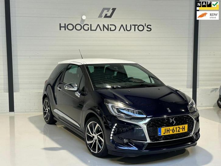 DS 3 1.2 PureTech Sport Chic 2016 Origineel NL geleverd NAP, Auto's, DS, Bedrijf, Te koop, DS 3, ABS, Airbags, Airconditioning
