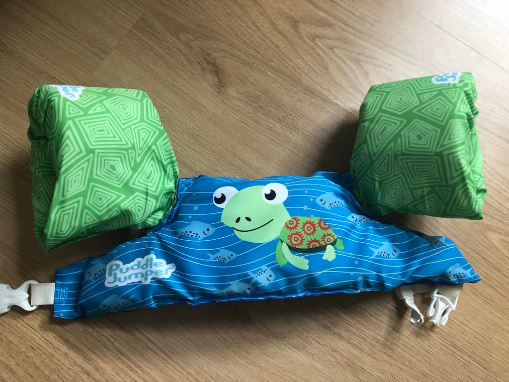Puddle Jumper Zwembandjes - Schildpad Design, Kinderen en Baby's, Jongen of Meisje, One size, Ophalen of Verzenden, Zo goed als nieuw