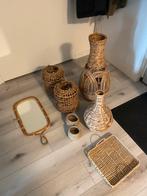 Rotan accessoires + rotan kerstset alles, Ophalen, Zo goed als nieuw