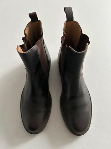 Aigle, bruine leren chelseaboots/enkellaarsjes maat 41 beschikbaar voor biedingen