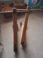 Houten step, Ophalen