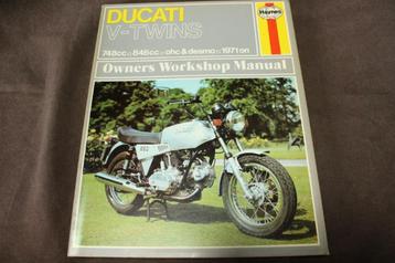 Ducati 1971 onwards werkplaatsboek 750 860 900 GT Desmo GTS beschikbaar voor biedingen