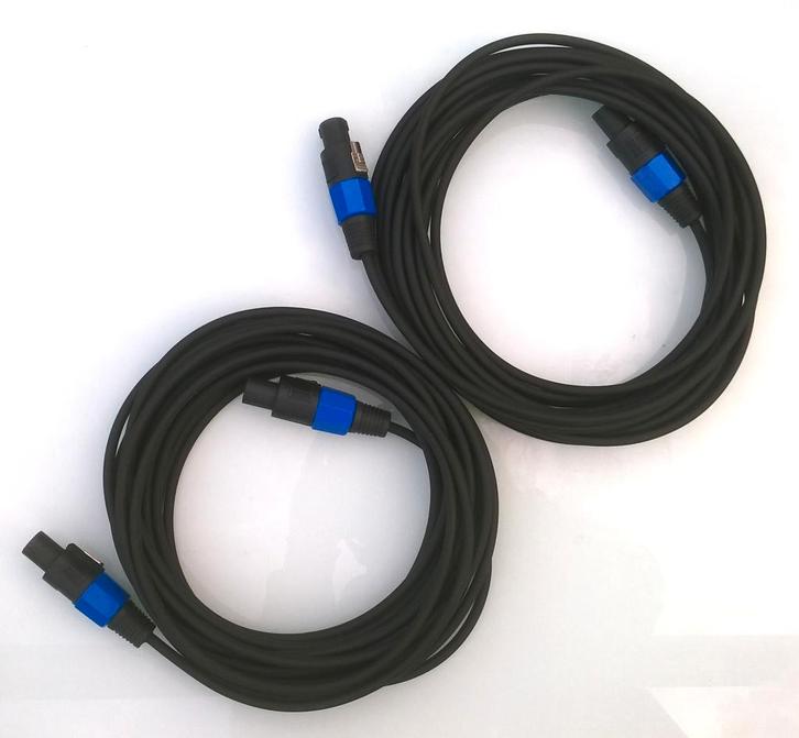 Luidsprekersnoeren 2x10 meter - 2x2,5mm, Muziek en Instrumenten, Kabels en Stekkers, Nieuw, Speaker of Versterker, Ophalen of Verzenden