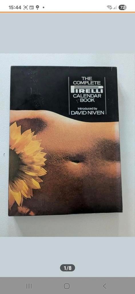 Complete Pirelli Kalender Boek, Ophalen of Verzenden, Zo goed als nieuw, David Niven