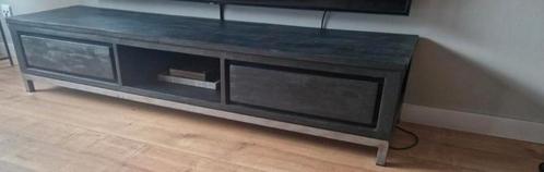 LUMZ TV MEUBEL TEAKHOUT, Huis en Inrichting, Kasten | Televisiemeubels, Zo goed als nieuw, Minder dan 100 cm, 25 tot 50 cm, Teakhout