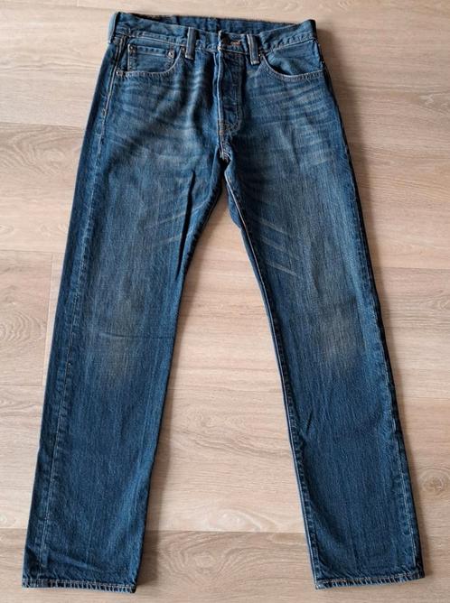 Levi's 501 spijkerbroek blauw - Maat W29 L30, Kleding | Heren, Spijkerbroeken en Jeans, Zo goed als nieuw, W32 (confectie 46) of kleiner