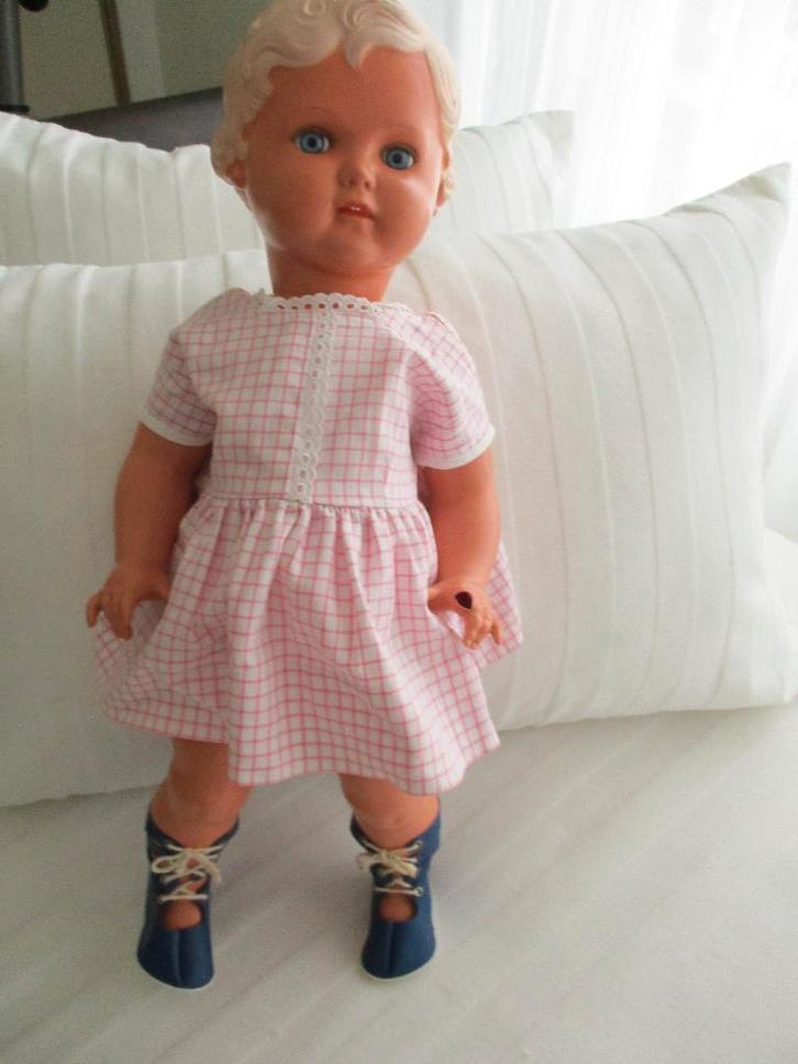 oude schildpadpoppen, Verzamelen, Poppen, Gebruikt, Pop, Ophalen of Verzenden