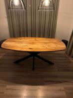 Eettafel met kruispoot, Huis en Inrichting, Tafels | Eettafels, Ophalen, 50 tot 100 cm, Zo goed als nieuw, 150 tot 200 cm