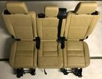 Stoelen 2e zitrij Land Rover Discovery 3 beige leder, Ophalen, Gebruikt, Land Rover