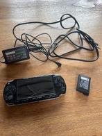 Psp spelcomputer, Spelcomputers en Games, Ophalen of Verzenden, Gebruikt, Zwart, PSP