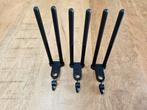 3x Fox black label snag ears met hockeystick, Watersport en Boten, Hengelsport | Karpervissen, Ophalen of Verzenden, Zo goed als nieuw