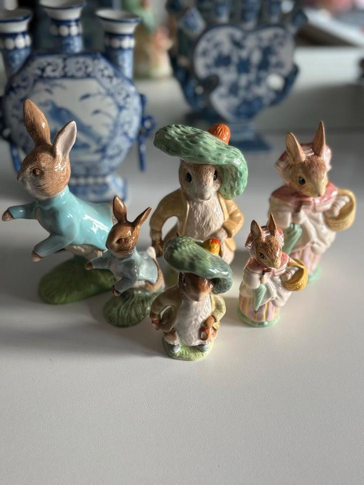 Beatrix Potter Beeldjes - Royal Albert & Beswick, Antiek en Kunst, Antiek | Keramiek en Aardewerk, Ophalen of Verzenden