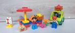 Duplo 5683 Marktplein, Kinderen en Baby's, Speelgoed | Duplo en Lego, Ophalen of Verzenden, Zo goed als nieuw, Complete set, Duplo