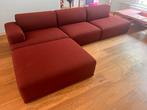 Muuto Connect Modulaire Bank - Bordeauxrood, Ophalen, 250 tot 300 cm, Gebruikt, 100 tot 125 cm