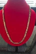 Gold plated verguld gouden 14krt  ketting, Ophalen of Verzenden, Nieuw, Goud, Goud