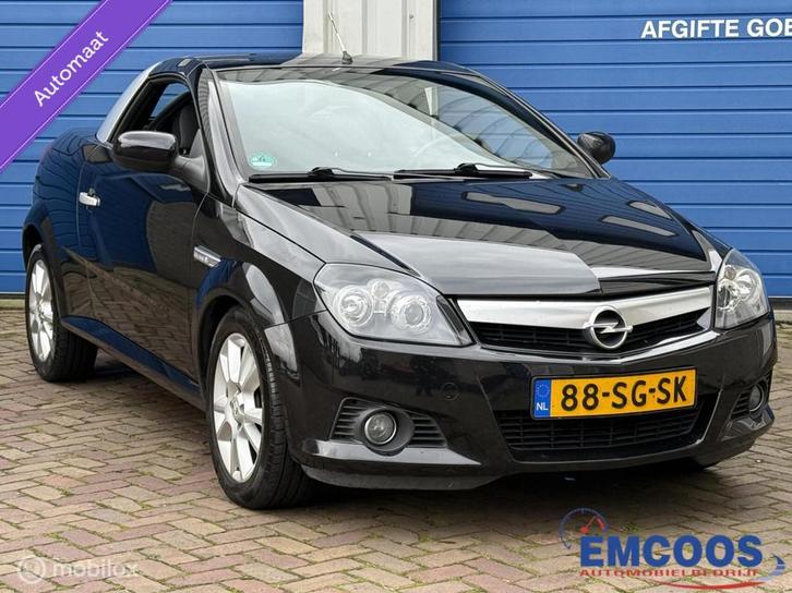 Opel Tigra TwinTop 1.4-16V Sport * Airco * Automaat *, Auto's, Opel, Bedrijf, Te koop, Tigra, ABS, Airbags, Airconditioning, Alarm