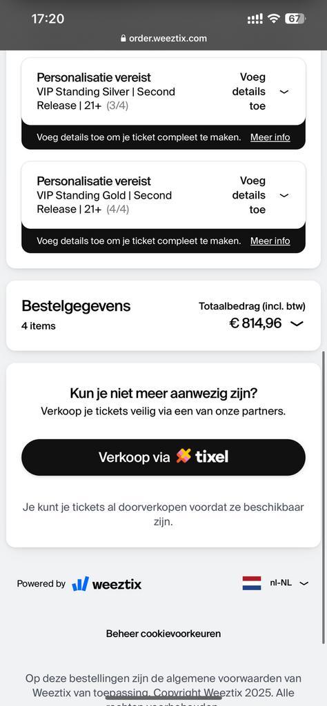 Keinemusik Amsterdam | 3x VIP Silver & Gold tickets te koop, Tickets en Kaartjes, Evenementen en Festivals, Drie personen of meer