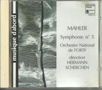 Mahler - Symfonie 5 - Scherchen, Ophalen of Verzenden, Romantiek, Zo goed als nieuw, Orkest of Ballet
