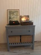 HEMNES Kast Grijs met Lade, Antiek en Kunst, Ophalen