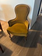 Kleine fautueil, Huis en Inrichting, Stoelen, Ophalen, Gebruikt, Bruin, Eén