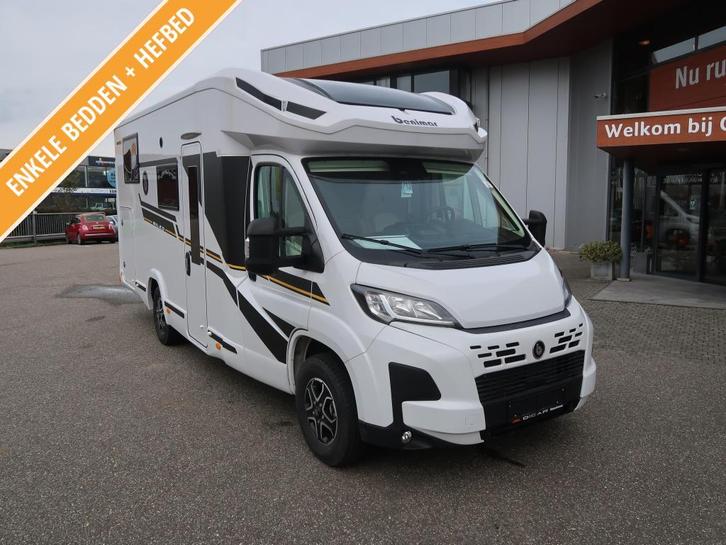 Benimar Mileo 261, Caravans en Kamperen, Campers, tot en met 4, Half-integraal, Benimar, Diesel, Automaat, L-zit