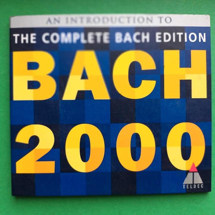 BACH 2000 - AN INTRODUCTION OF THE COMPLETE BACH EDITION, Cd's en Dvd's, Cd's | Klassiek, Zo goed als nieuw, Overige typen, Romantiek