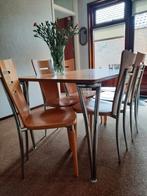 Tafel en 6 stoelen, Ophalen, Gebruikt