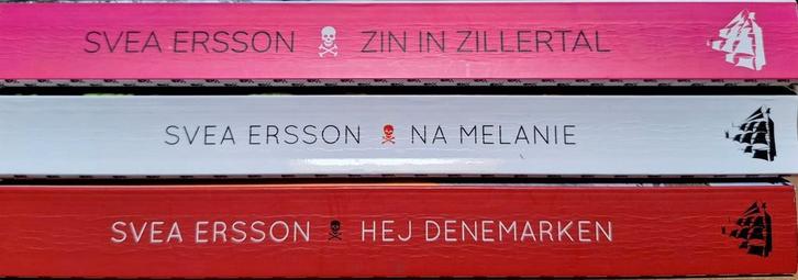 3 x Svea ERSSON Thrillersi8, Boeken, Thrillers, Zo goed als nieuw, Ophalen of Verzenden