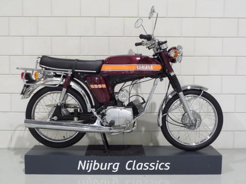 Yamaha FS-1 Paars in uniek mooie staat!, Fietsen en Brommers, Brommers | Oldtimers, Yamaha, Maximaal 45 km/u, Ophalen of Verzenden