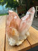 Pink lemurian kwarts cluster, Ophalen of Verzenden