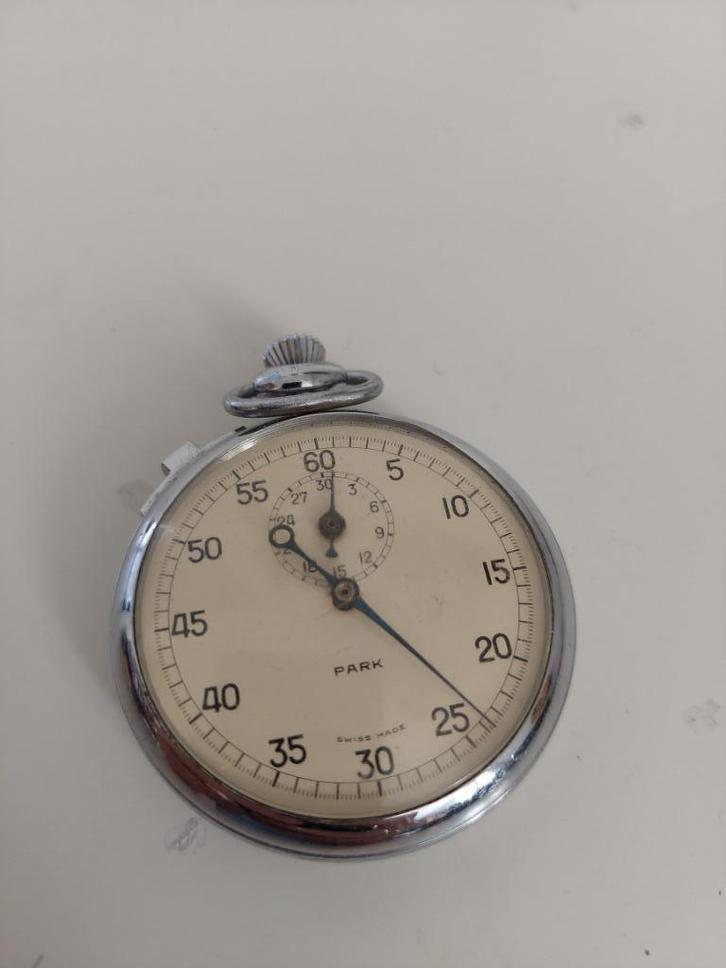 defecte Park stopwatch, Sport en Fitness, Loopsport en Atletiek, Zo goed als nieuw, Snelheids- of Stappenmeter, Overige merken