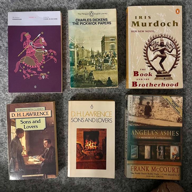 Classical literature, English paperback books, Boeken, Taal | Engels, Gelezen, Ophalen of Verzenden