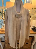 Nieuw, chique, Licht-Beige vest Josephine & Co , 38/M., Kleding | Dames, Ophalen of Verzenden, Nieuw, Maat 38/40 (M), Beige