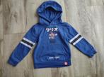 Prachtige blauwe Super Mario hoodie, capuchon trui, 110/116., Onb, Trui of Vest, Ophalen of Verzenden, Onb