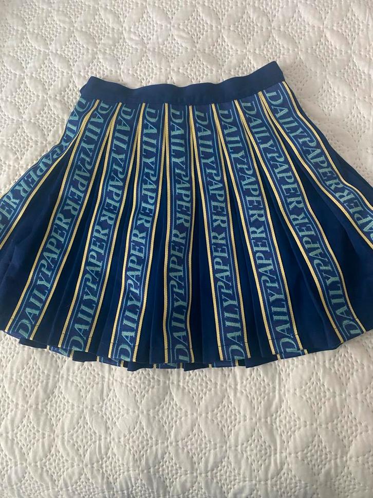 Daily Paper Rok Blauw Maat XS, Kleding | Dames, Rokken, Zo goed als nieuw, Maat 34 (XS) of kleiner, Blauw, Boven de knie, Ophalen of Verzenden