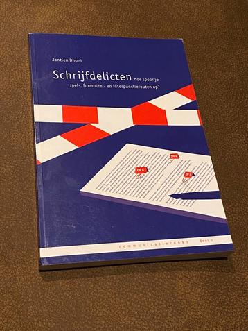 Jantien Dhont - Schrijfdelicten beschikbaar voor biedingen