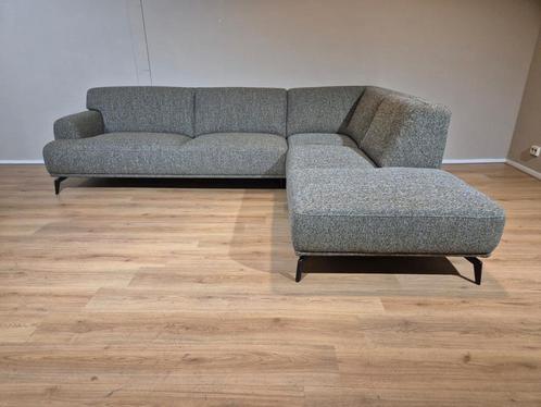 NIEUW! 25% KORTING Montel Marvel Hoekbank - Stof Suez-Turtle, Huis en Inrichting, Banken | Sofa's en Chaises Longues, Nieuw, Vierpersoons of meer