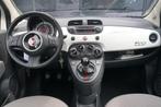Fiat 500 0.9 TwinAir Lounge, Panodak, Airco, Elek pakket, Voorwielaandrijving, Euro 5, Gebruikt, Zwart